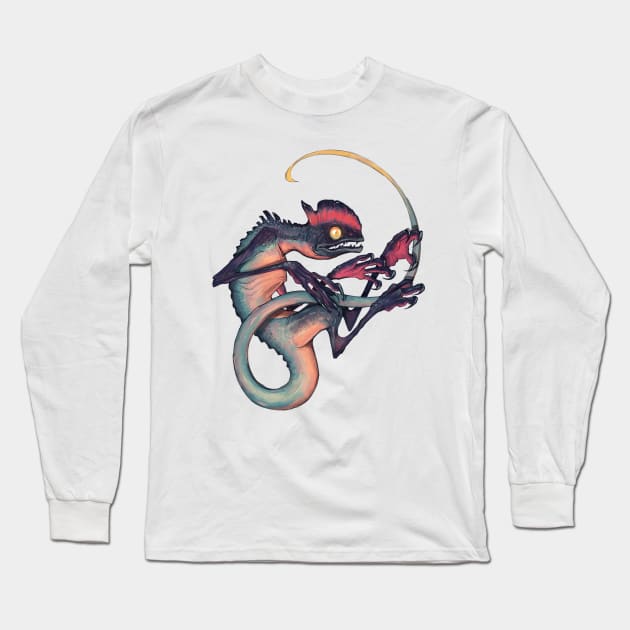 Dilophosaurus Long Sleeve T-Shirt by Tyler's Shop